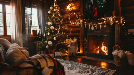 Cozy_Christmas_house_interior_with_fire