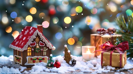 Kids_style_Christmas_cottage_with_gifts