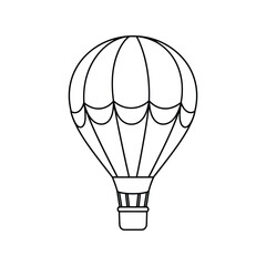 vector hot air balloon