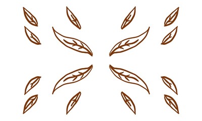 Abstract color isolated on white background with copy space