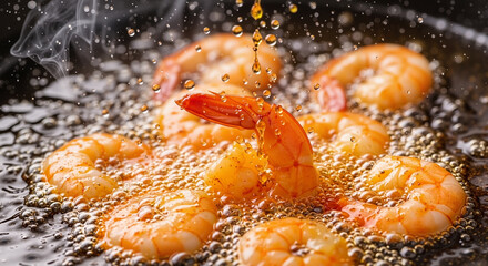 Celebrating Afro Brazilian Cuisine Honoring Black Awareness Day with Traditional Fried Shrimp a Flavorful Delight