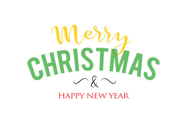 Merry Christmas Wishes Vector, Christmas vector design, merry Christmas typography vector, Merry Christmas Colorful vector