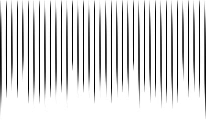 Abstract vertical spikes forming a sharp, gradient pattern. Modern black-and-white design ideal for backgrounds, digital art, textures, and creative graphic projects.
