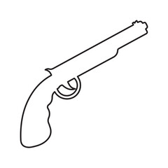 Handgun Weapon Outline
