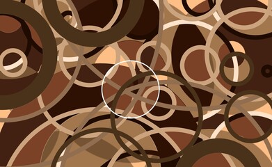 abstract background with circles