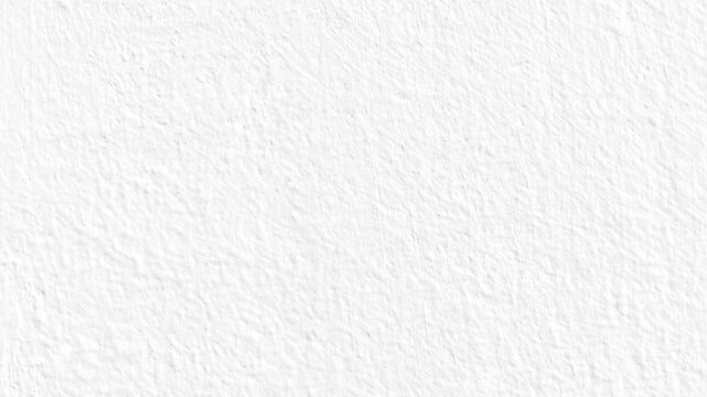 White concrete wall texture background. Uneven render stucco white painted concrete wall texture background. Rough and grunge wall in the sun.
