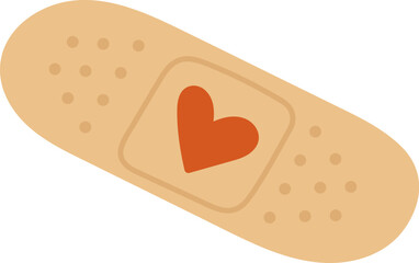 Heart on Bandage