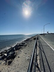Fototapeta premium Malibu, Sunset & Topanga Beach