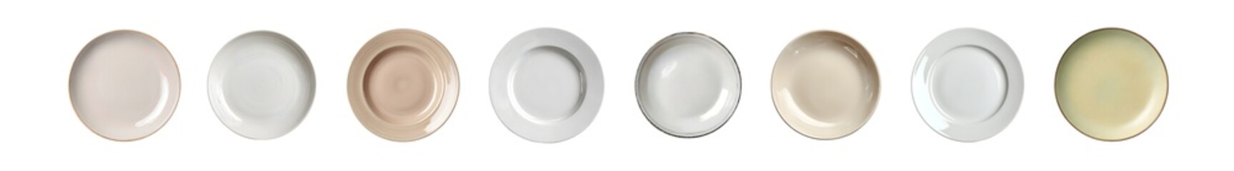 A collection of abstract circular shapes with subtle color gradients.