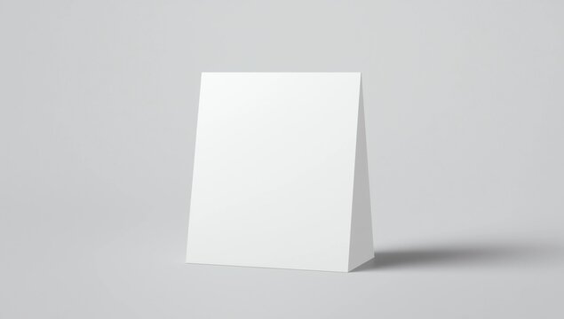 Mock up Label the blank menu frame or or booklets with white sheets paper acrylic tent card on wooden table in Bar restaurant. Can inserting the text of the customer