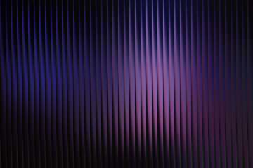 Glass gradient abstract background with vertical lines and purple and blue gradient light effects