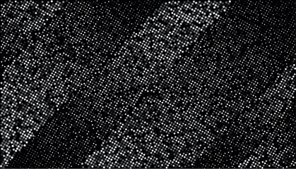Abstract black and white dotted background