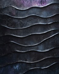 Abstract Dark Wave Texture Background