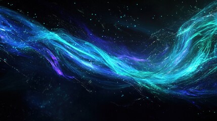 Abstract Nebula Space Background