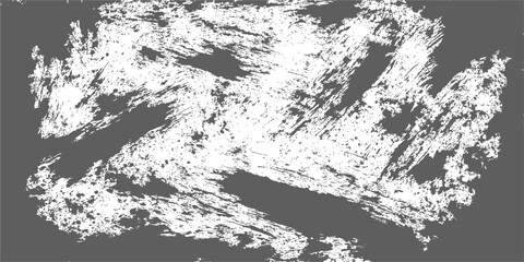 Abstract grunge texture vector with black ink paint splatter pattern and dirty vintage frame design