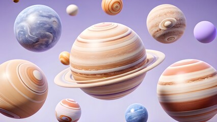 Explore the solar system with stunning planet models for educational resources or vibrant space themed designs that captivate and inspire cosmic dreams