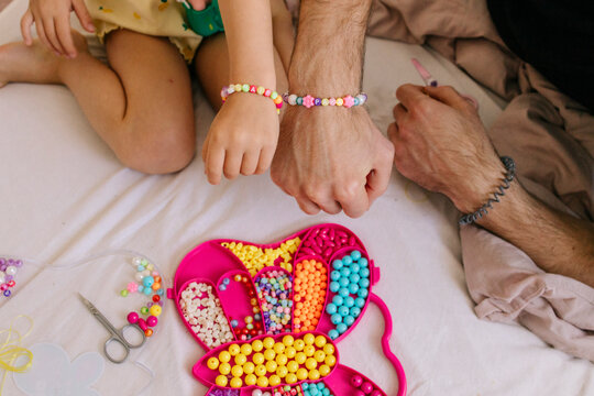 Matching Beaded Bracelets
