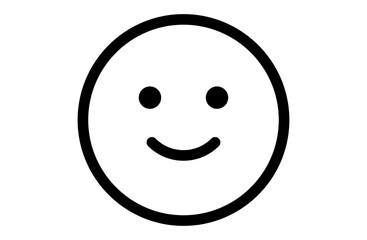 スマイルフェイスのベクターイラスト