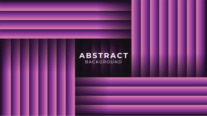 Modern Purple and Magenta Overlapping Striped Abstract Background Vector Illustration for Dynamic Business Presentation, Digital Technology, and Website Banner Design