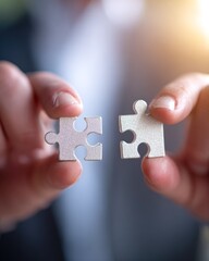 Connecting Two Puzzle Pieces