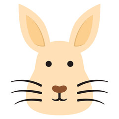 vector illustration of a rabbit