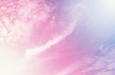 Naklejka premium Beautiful multi-colored pastel background and light flare.