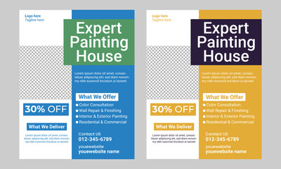 House Painting Flyer Templates