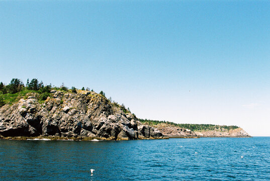 Cliffs at Whitehead, Monhegan Island, Maine