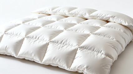 White quilted bedding set