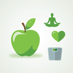 healthy food concept