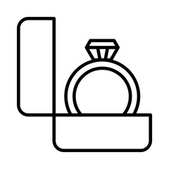 diamond ring icon