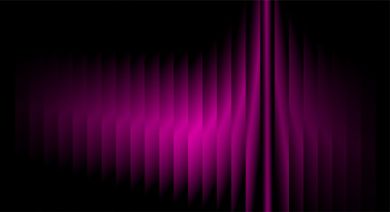 Abstract vertical lines of magenta light against a dark background