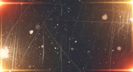 Vintage film texture with scratches, dust, and light leaks, evoking a retro and nostalgic feel