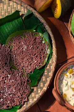 Red Rice Idiyappam