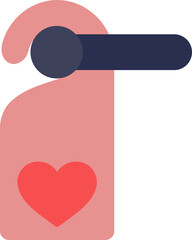 Honeymoon Room Flat Icon
