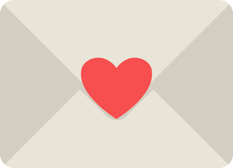 Love Letter Flat Icon