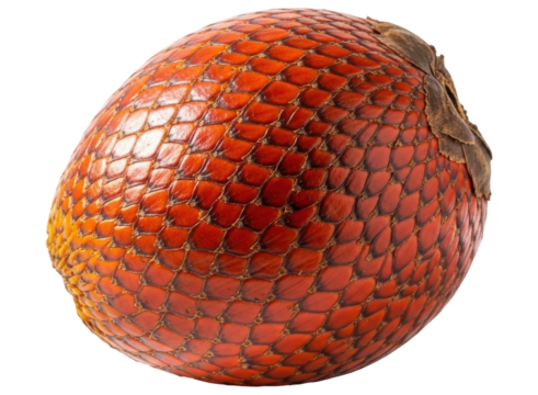 Exotic salak fruit with distinctive scaly skin, a tropical delicacy