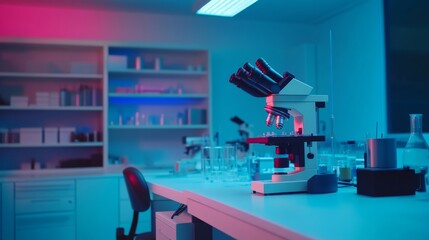 Scientific and medical research laboratories