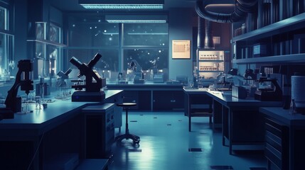 Scientific and medical research laboratories