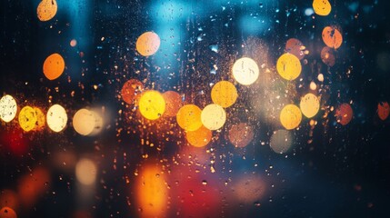 the glow of the night lights is pleasing to the eye