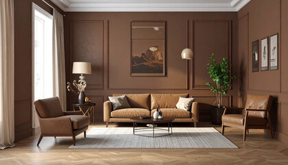 Cozy and lively home interior design
4