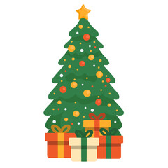 Illustration Of A Christmas Tree