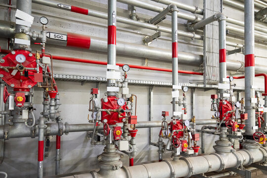 Intricate Pipeline System in Energy Plant