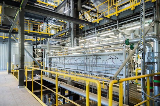 Advanced Machinery At Combined Heat And Power Plant