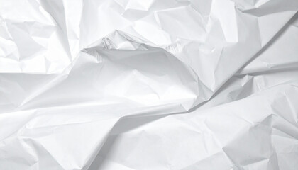 Paper texture background crumpled paper white creased paper generative ai
3
