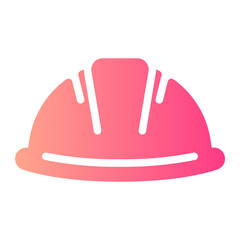 helmet gradient icon