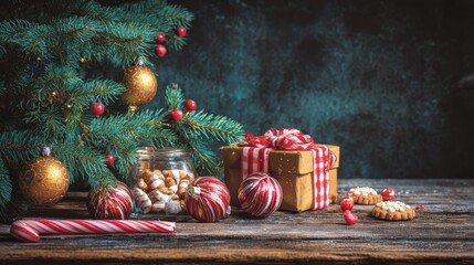 Festive Christmas Still Life