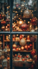 Festive Christmas Window Display