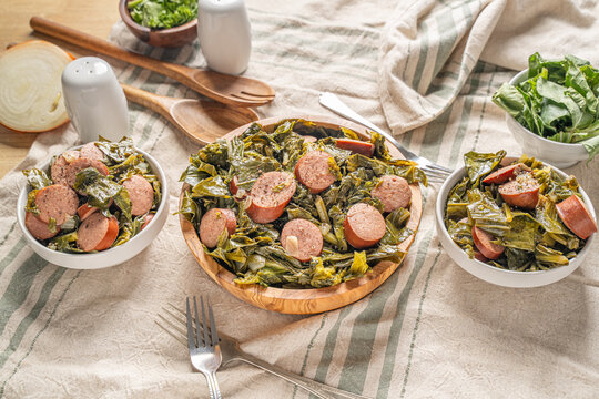 Sausage And Collard Greens