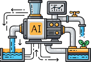 AI Powered Water Management System for Sustainable Growth.